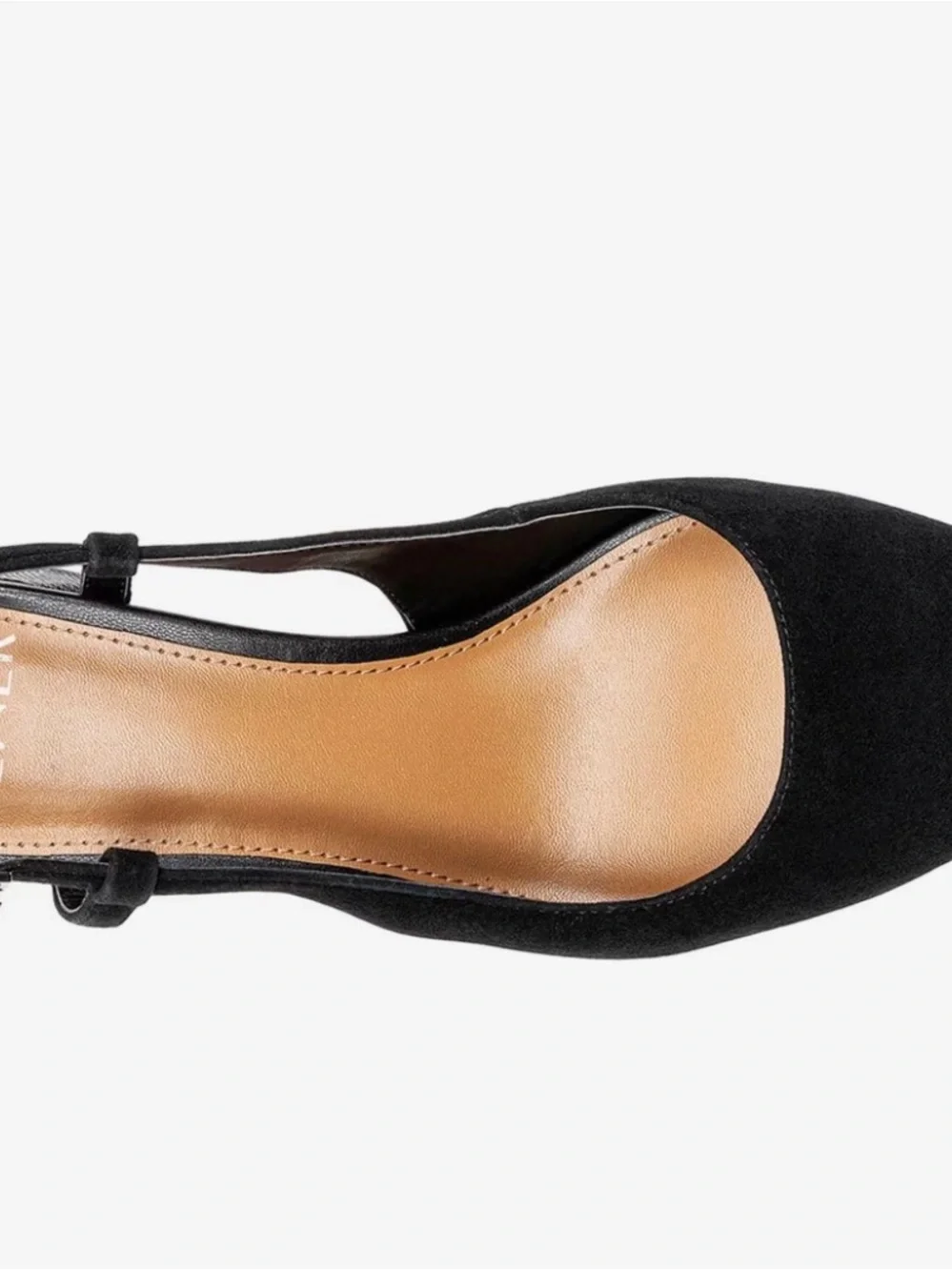Donald Pliner Black Pointed Slingback Block Heel Pumps Women’s 8.5 M. NEW